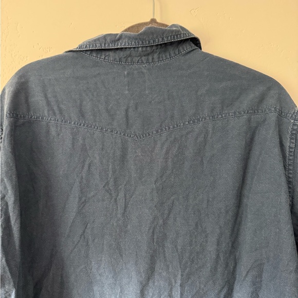 Mossimo Supply Co. Denim Blue Shirt - Picture 6 of 6